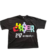 Chaser 247 Art Tee Shirt black